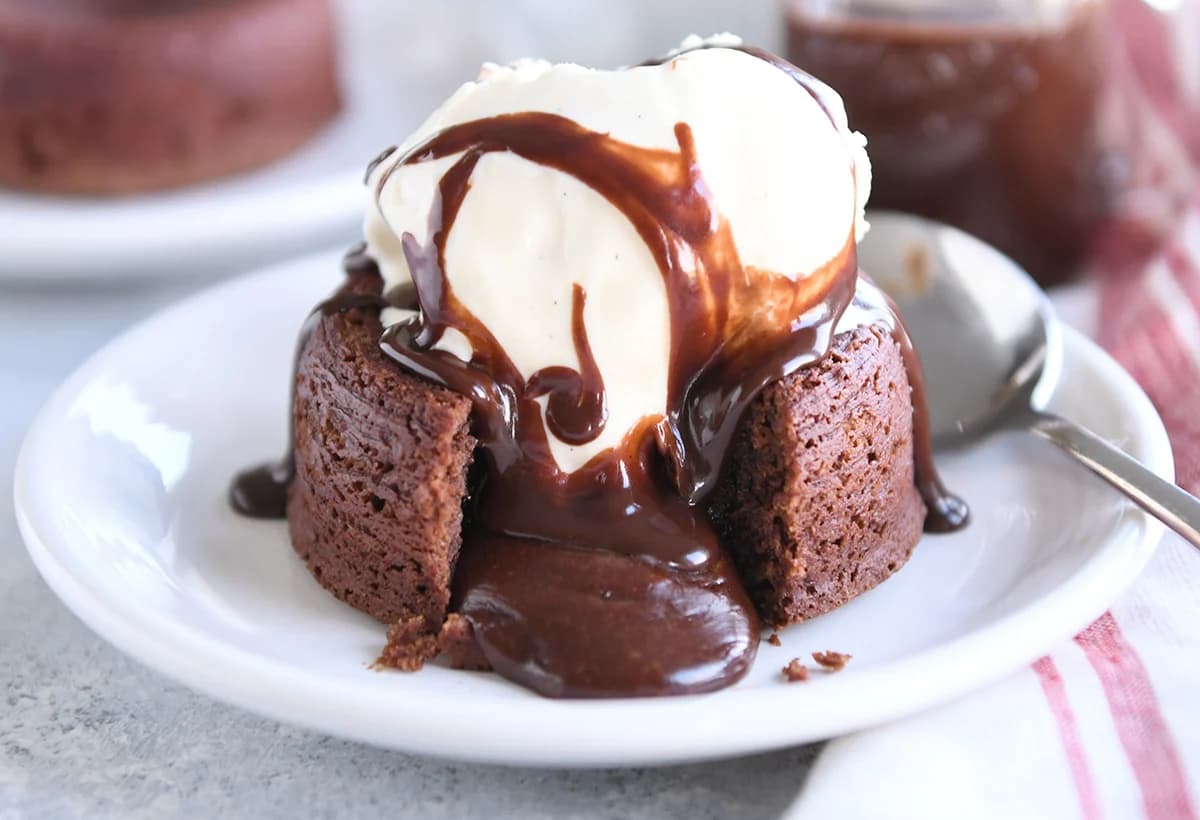 Warm Chocolate Lava Cake