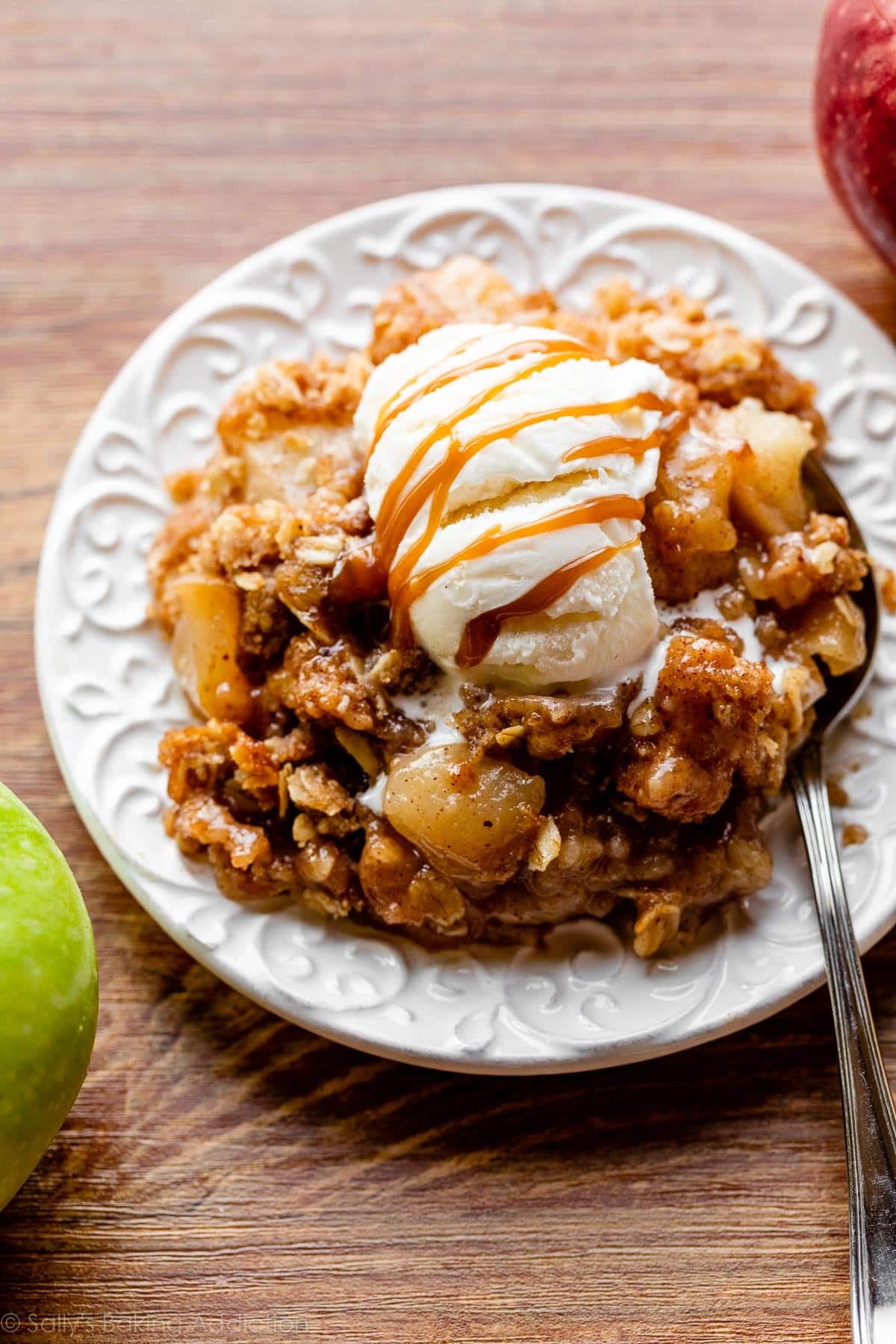 Warm Apple Crumble